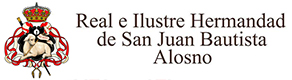 Real e Ilustre. Hdad San Juan Bautista de Alosno Logo